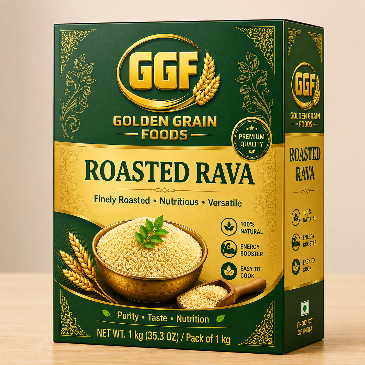 Roasted Rava